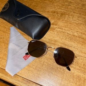 Ray Ban Sunglasses Polarized Hexagon